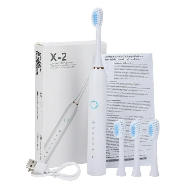Cepillo de Dientes Eléctrico Sónico para Adultos
