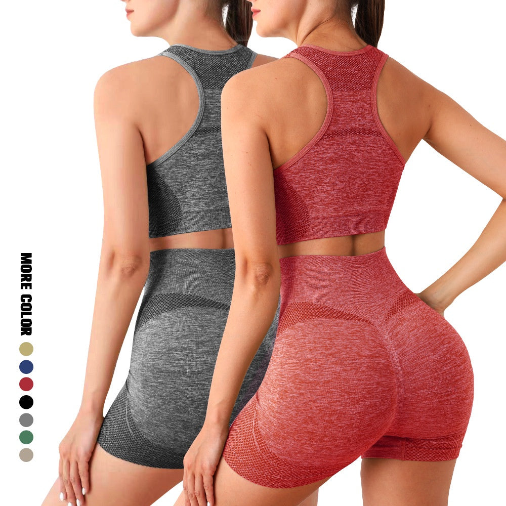 Conjunto Deportivo Mujer – Top + Short Push Up