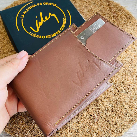 Billetera de Cuero Graso - Vélez