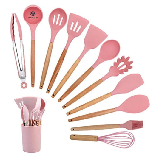 Set de Utensilioc de Cocina en Silicona (12 piezas)