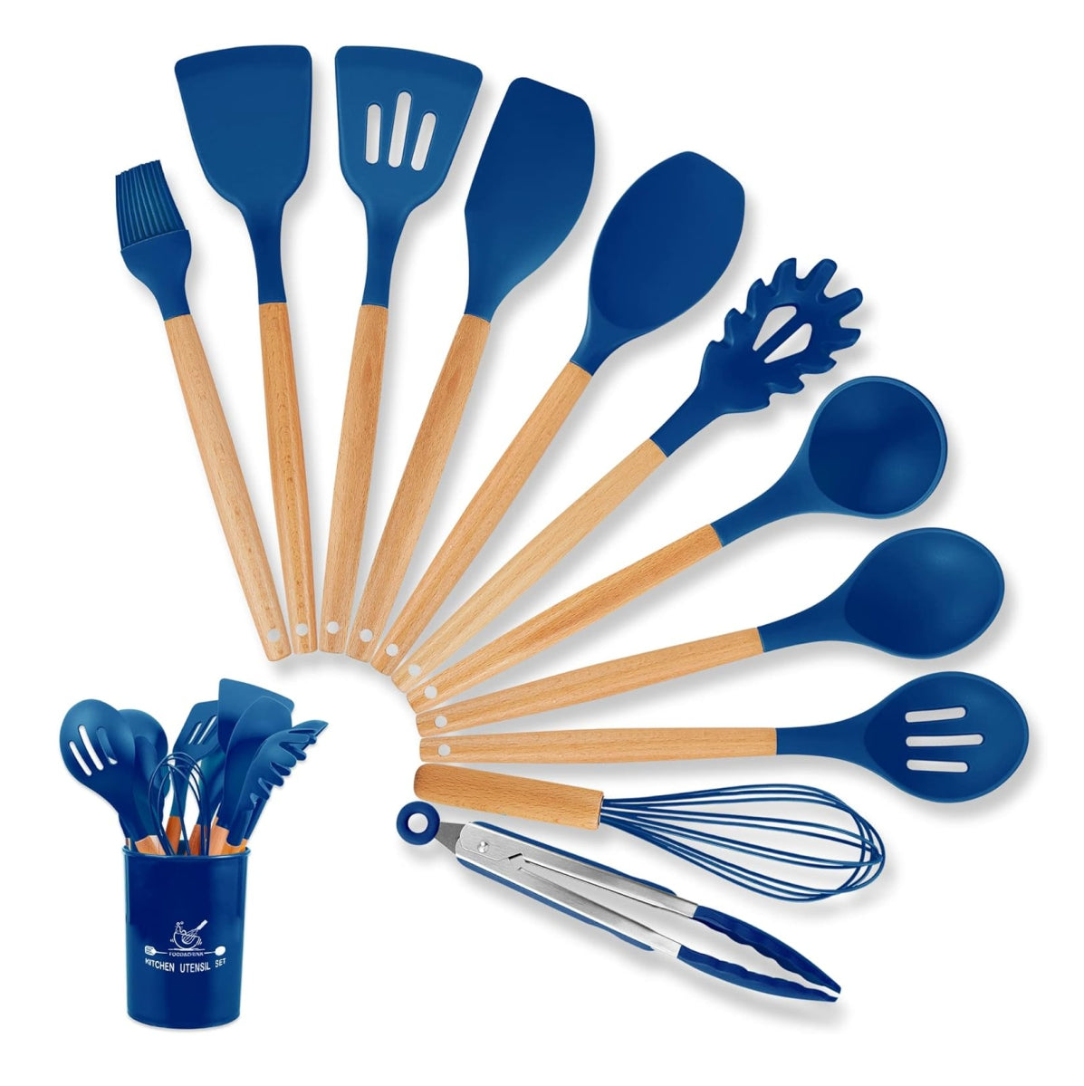 Set de Utensilioc de Cocina en Silicona (12 piezas)