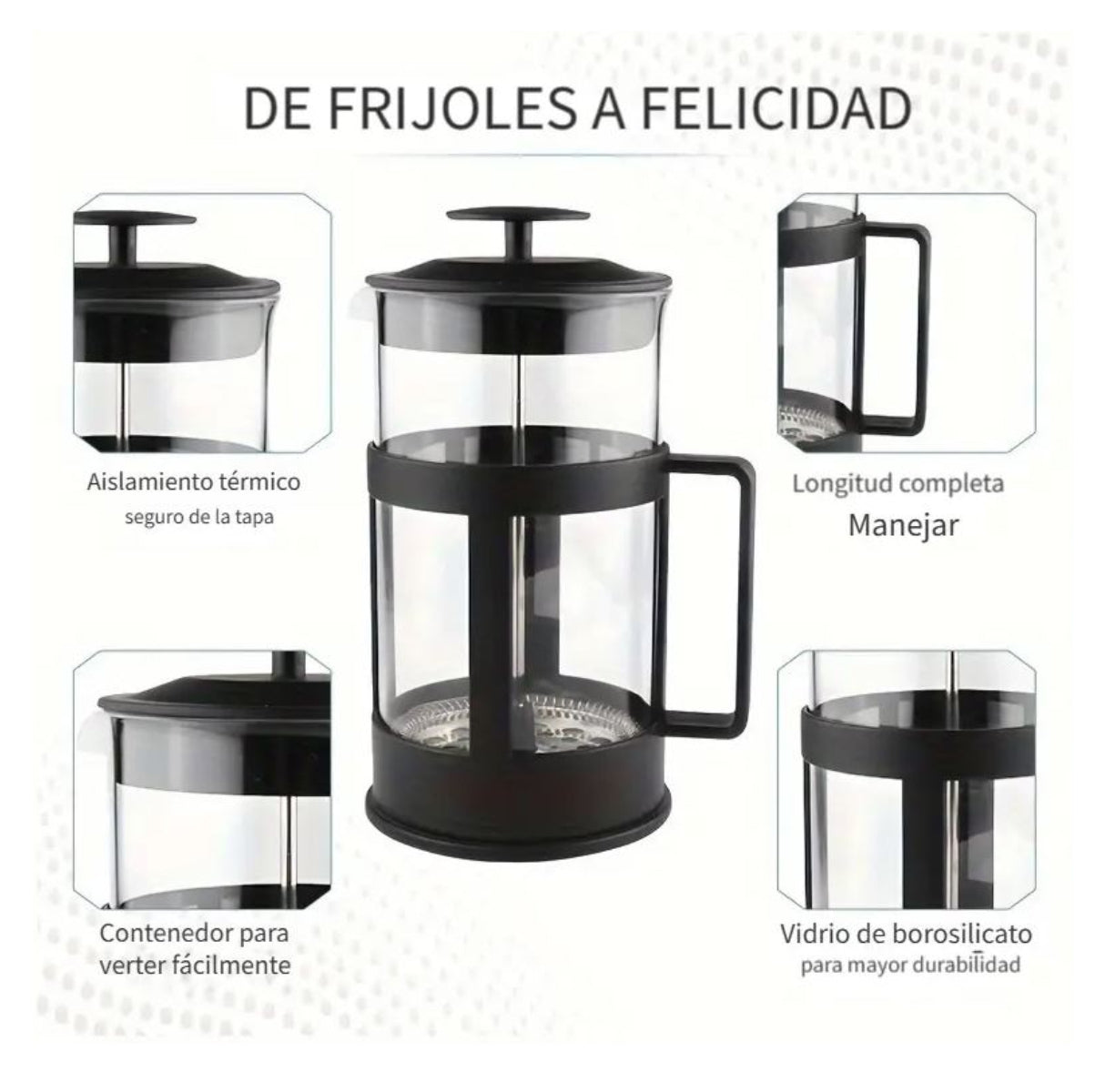 Cafetera Prensa Francesa 350ml