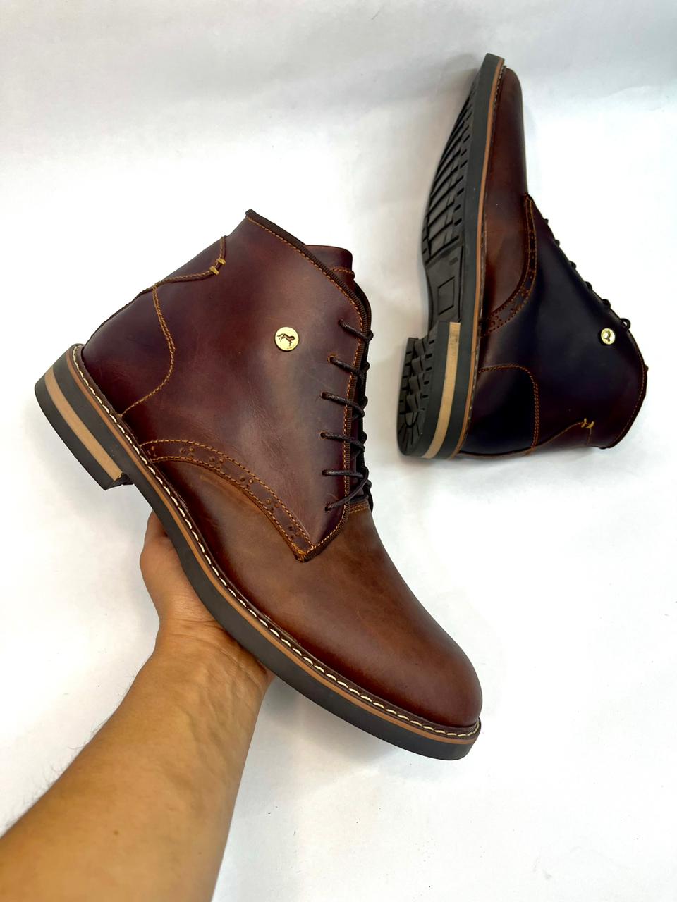 Botas de Cuero para Caballero