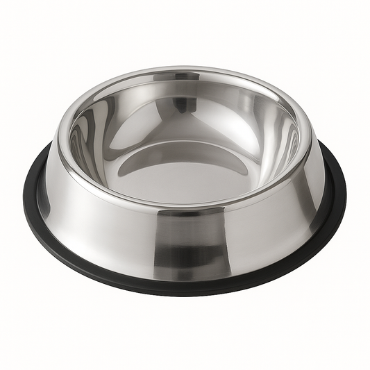 Comedero para Perros Gatos - Acero Inoxidable – Talla M