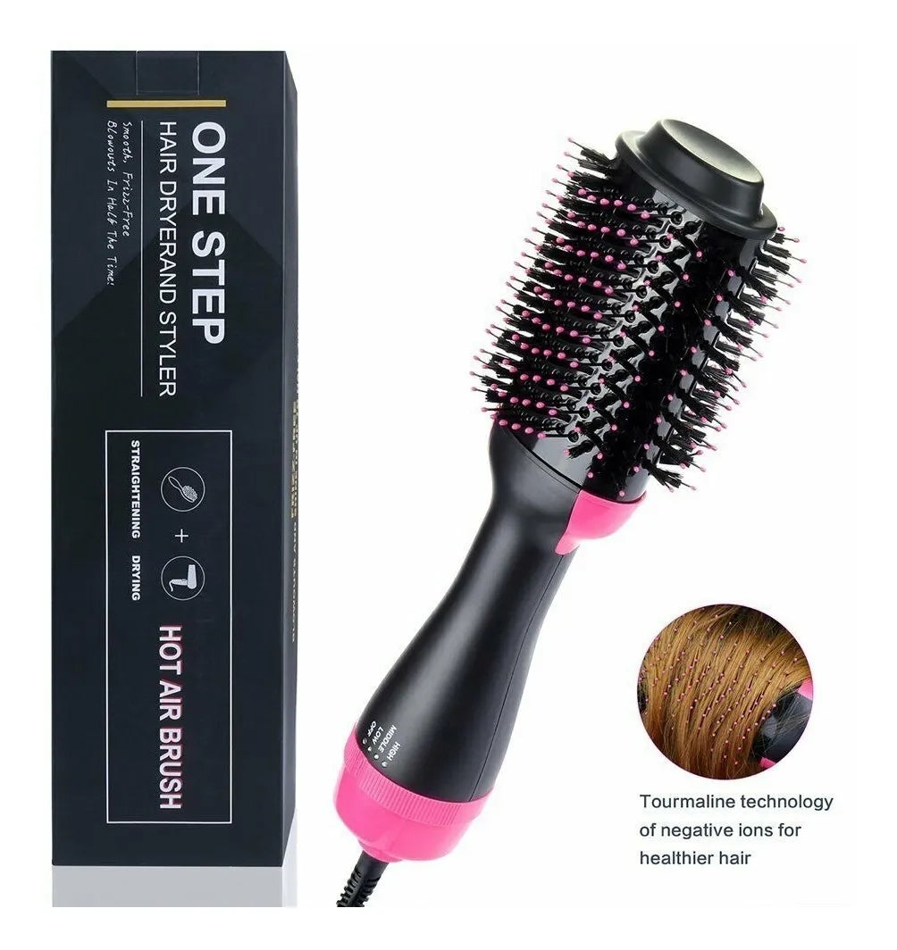 Cepillo Eléctrico Secador Voluminizador One-step Hair Dry