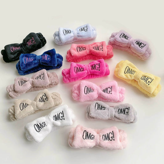 Banda Sujetadora De Cabello Suave Ancha OMG Maquillaje