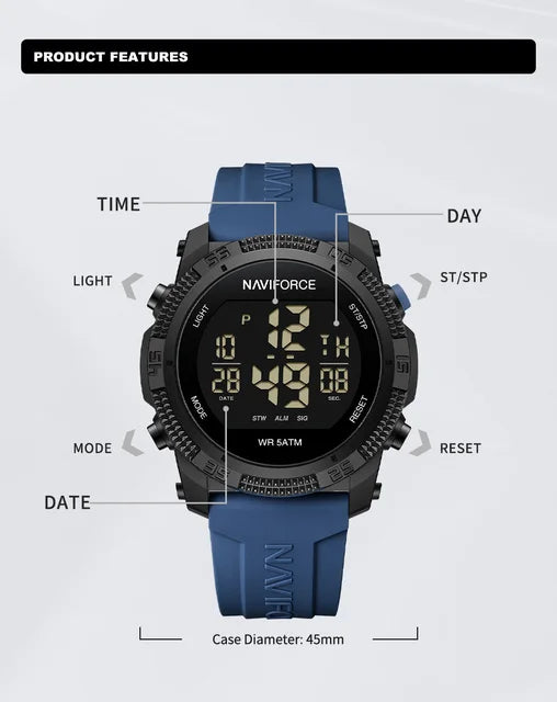 Reloj Deportivo Digital - Naviforce NF7104