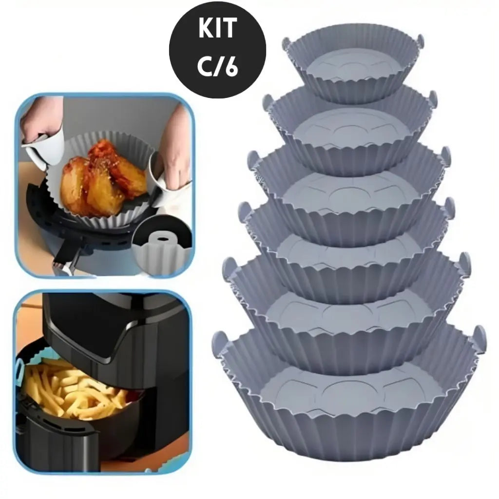 Kit Molde Protector De Silicona Airfryer