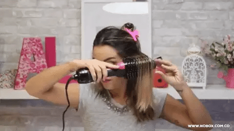 Cepillo Eléctrico Secador Voluminizador One-step Hair Dry