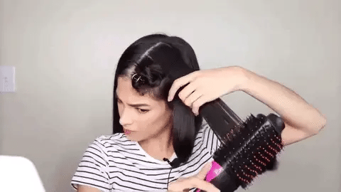 Cepillo Eléctrico Secador Voluminizador One-step Hair Dry