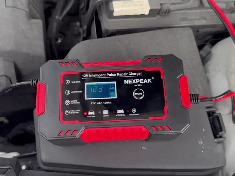 Cargador Inteligente de Baterías 12V 6A