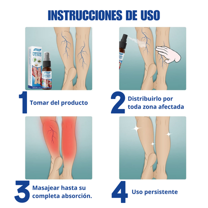 Varicose Veins Spray - ¡Adios Venas!