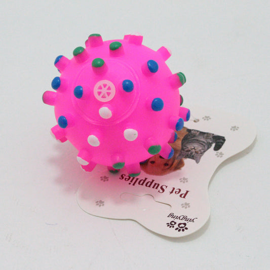 Pelota Chillona para Mascotas Pequeñas – Colores Surtidos