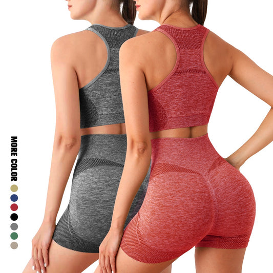 Conjunto Deportivo Mujer – Top + Short Push Up