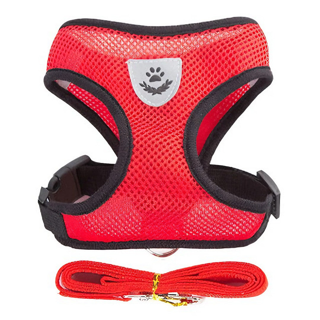 Arnés Pechera Chaleco Para Perro Y Gato