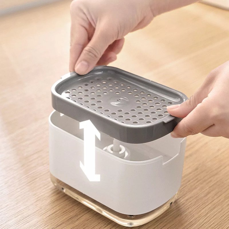 Dispensador de Jabón Líquido con Diseño Rápido