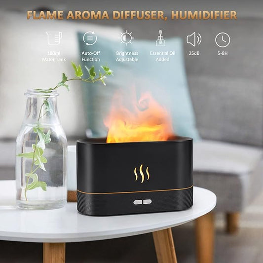 Difusor de Aromas con Efecto Chimenea