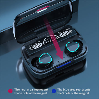 Audífonos Inalámbricos Gamer M10 + Power Bank - Sonido PRO