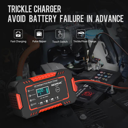 Cargador Inteligente de Baterías 12V 6A
