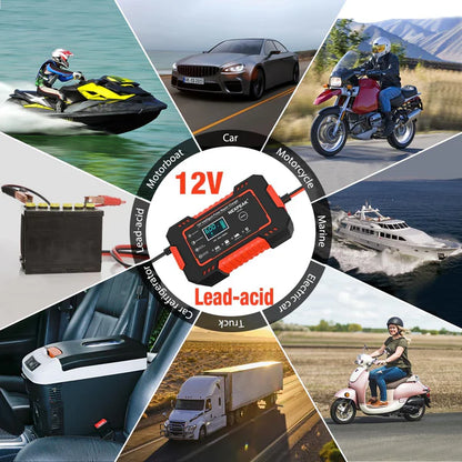 Cargador Inteligente de Baterías 12V 6A