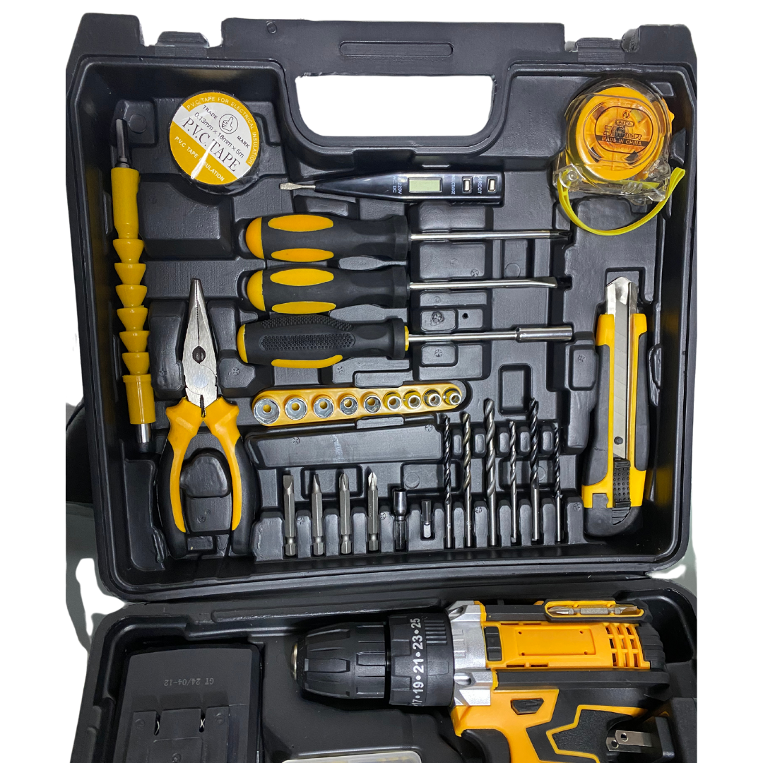 Set de Herramientas Eléctrico DeWalt – Taladro Inalámbrico