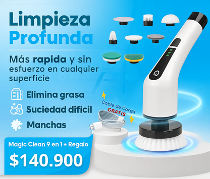 Cepillo Magic Clean Pro - 9 en 1