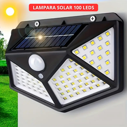 Lampara Solar 100 Leds