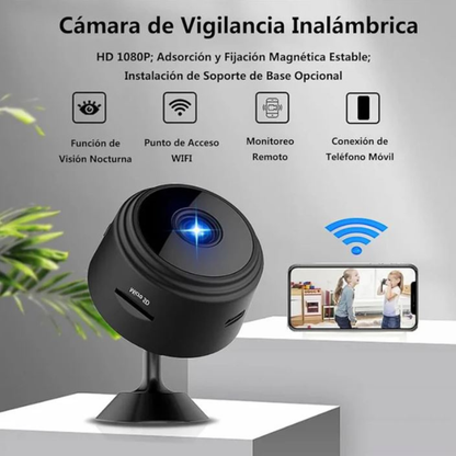 Cámara Mini Espía WiFi A9