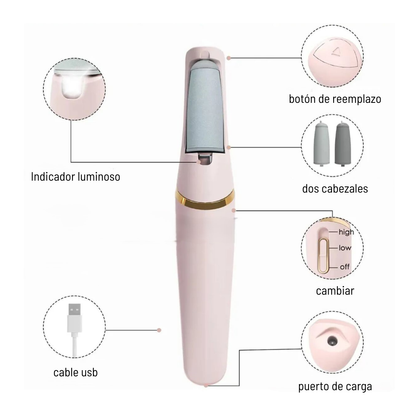 Eliminador de Callos Eléctrico para Pies