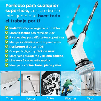 Cepillo Magic Clean Pro - 9 en 1