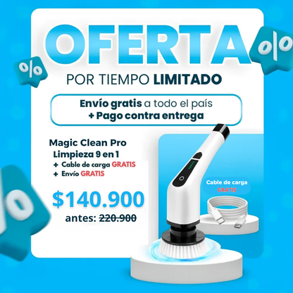 Cepillo Magic Clean Pro - 9 en 1
