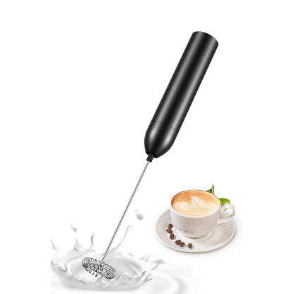 Espumador de leche y café recargable