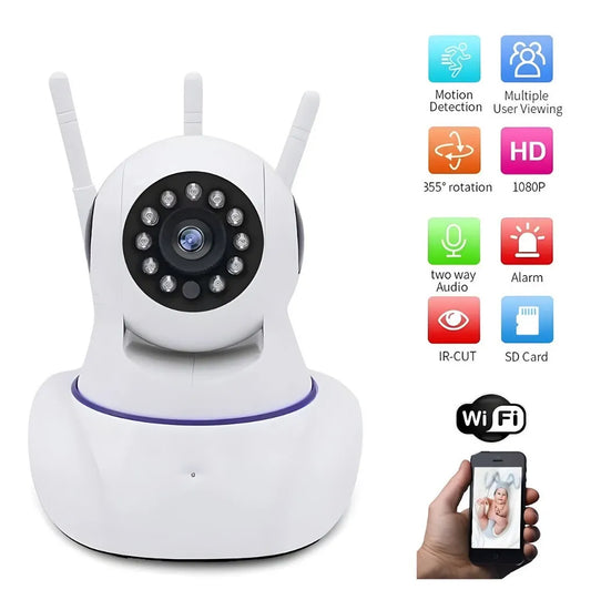 Cámara Wifi IPC-V380-5 - Vigilancia Inteligente 360° en Alta Definición