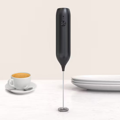 Espumador de leche y café recargable