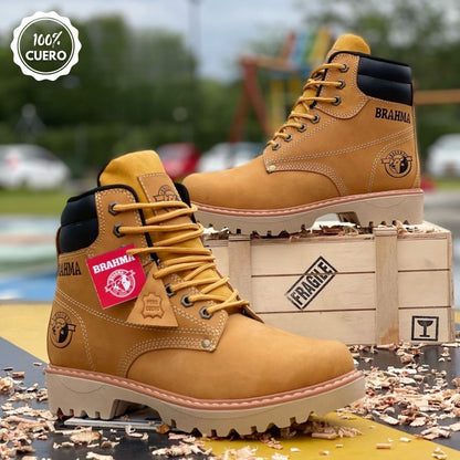 Botas Brahma 100% Cuero - 50% OFF BLACK FRIDAY