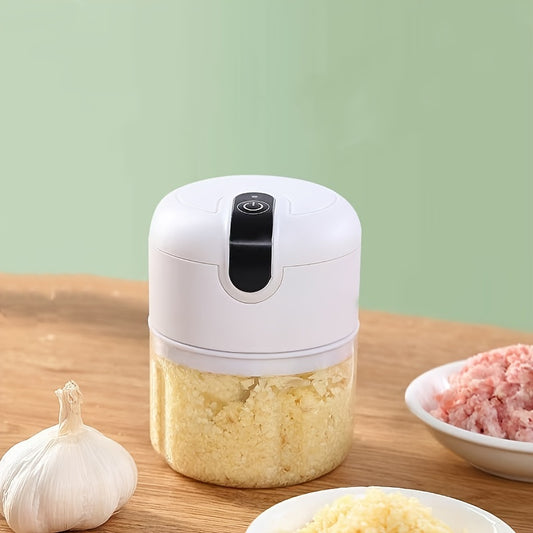 Picatodo Eléctrico con Cuchillas de Acero y Carga USB