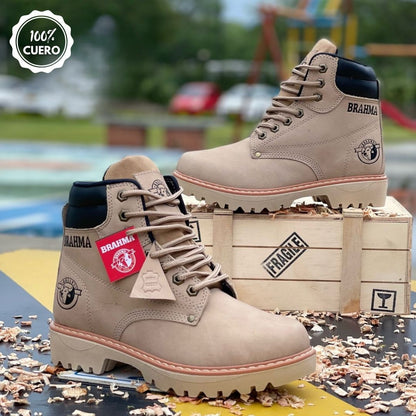 Botas Brahma 100% Cuero - 50% OFF BLACK FRIDAY