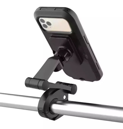 Soporte Impermeable para Celular en Moto/Bici