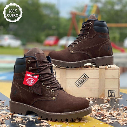 Botas Brahma 100% Cuero - 50% OFF BLACK FRIDAY