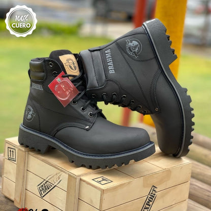 Botas Brahma 100% Cuero - 50% OFF BLACK FRIDAY