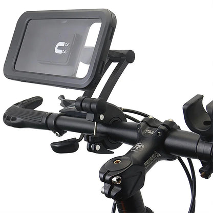 Soporte Impermeable para Celular en Moto/Bici