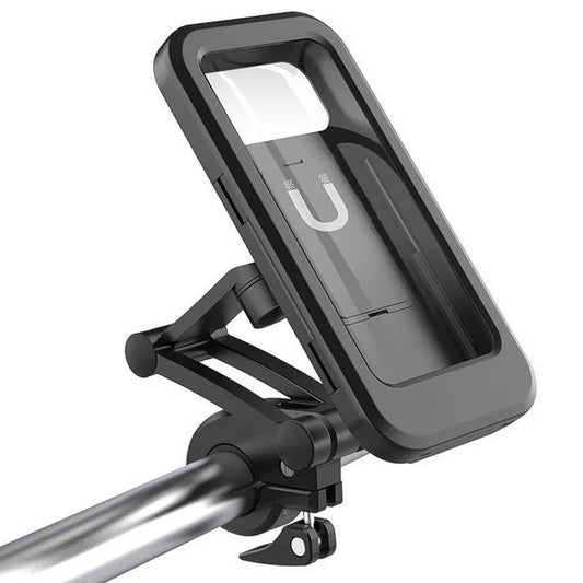 Soporte Impermeable para Celular en Moto/Bici